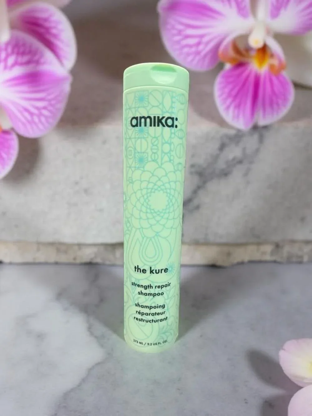 Amika Strength Hair Repair Routine Set Kure Shampoo Conditioner 9.2 oz